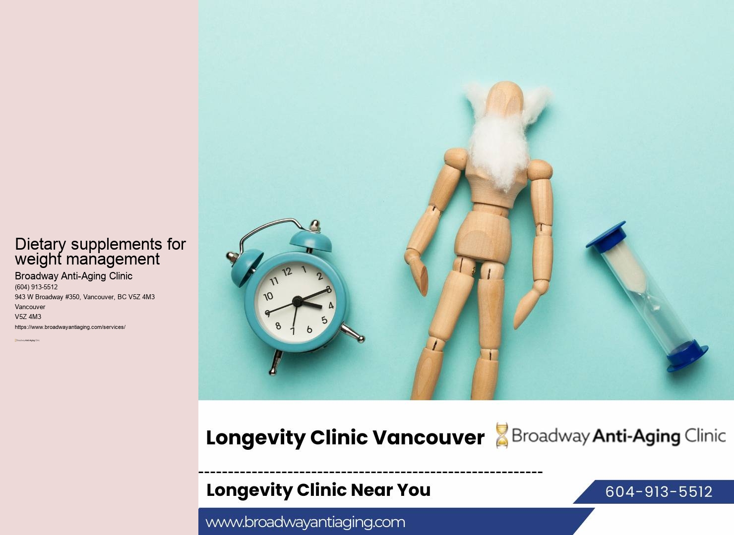 Comprehensive Weight Management Consultation Vancouver BC