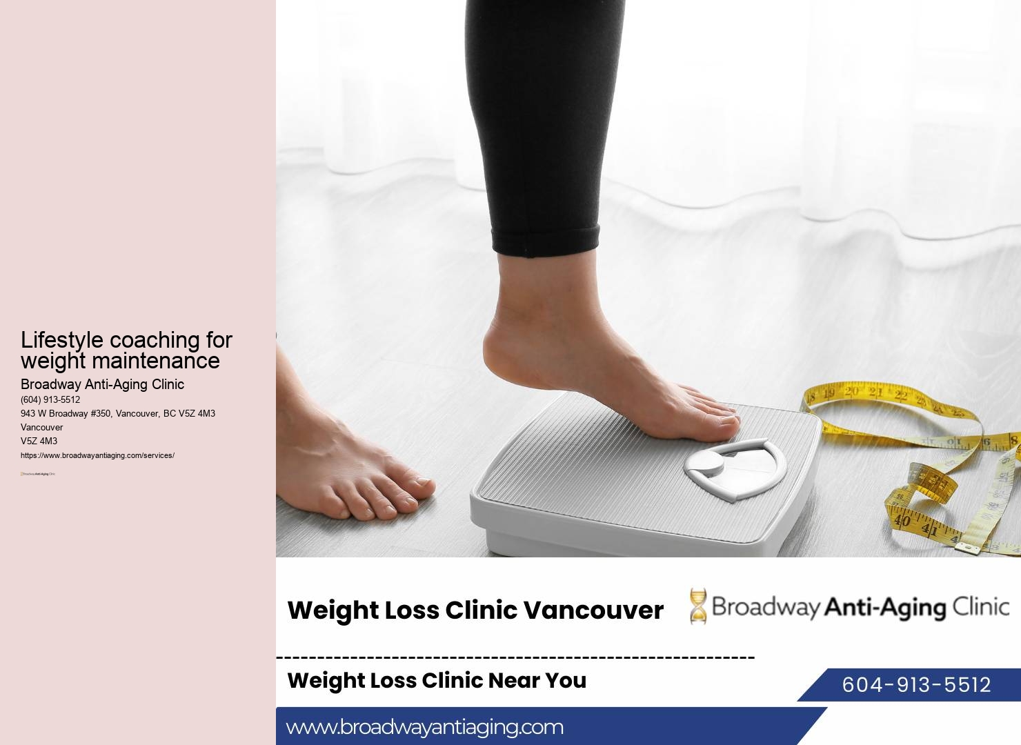 Vancouver BC Weight Loss Coaching