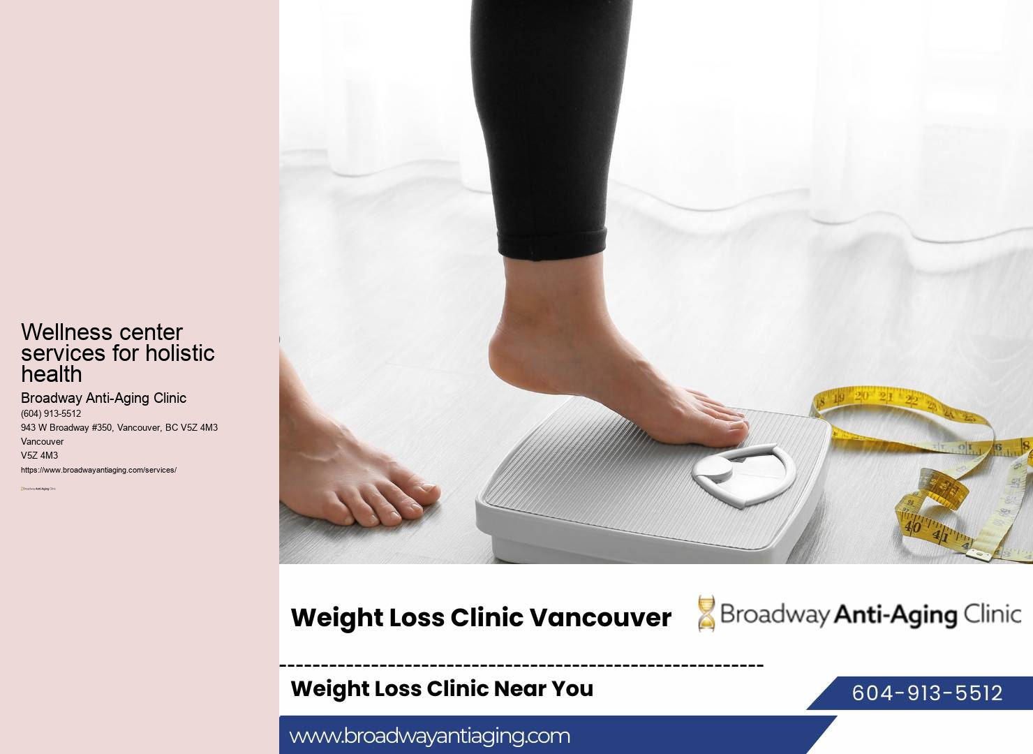 Wellness center services in Vancouver