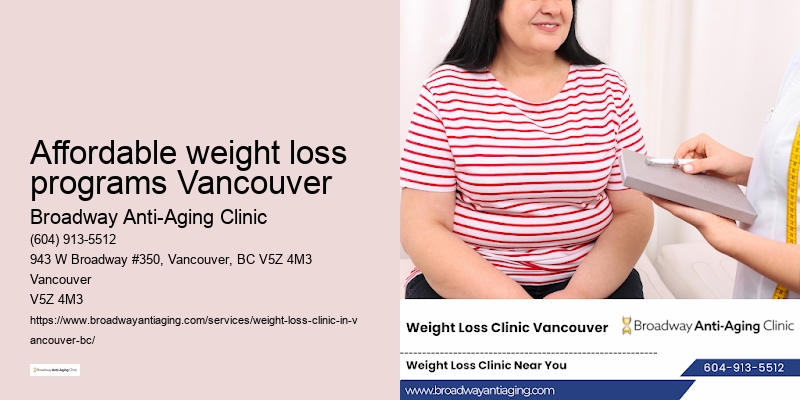 Affordable weight loss programs Vancouver weight loss consultations