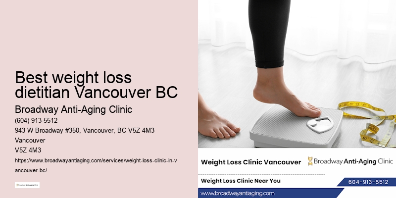 Online weight loss support Best weight loss dietitian Vancouver BC