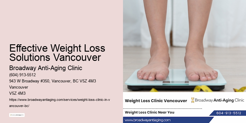 Effective Weight Loss Solutions Vancouver BC Weight Loss Plans
