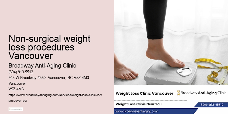 Non-surgical weight loss procedures Vancouver weight loss before and after