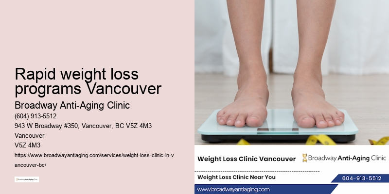 Rapid weight loss programs Vancouver BC Weight Loss Consult