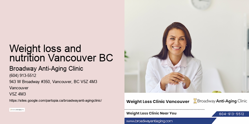 Weight loss and nutrition Vancouver BC
