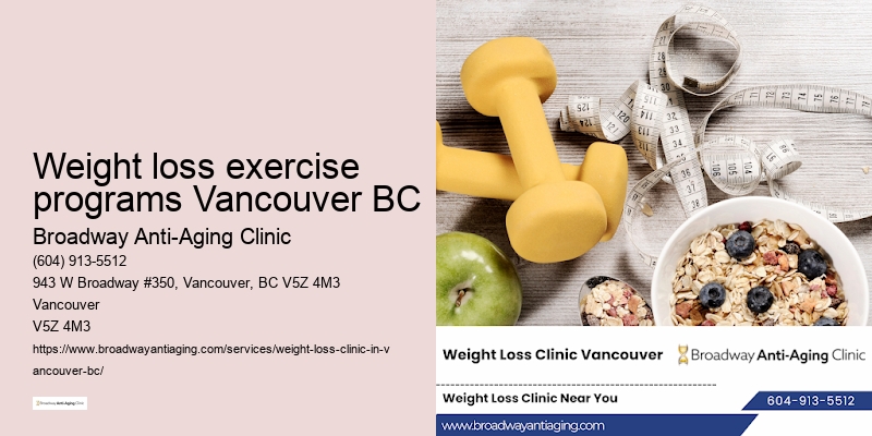 Weight loss exercise programs Vancouver BC BC Weight Loss Services