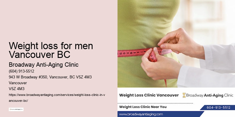 Weight loss for men Vancouver BC Weight Loss Clinics