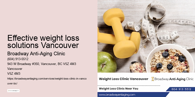 Effective weight loss solutions Vancouver weight loss professionals