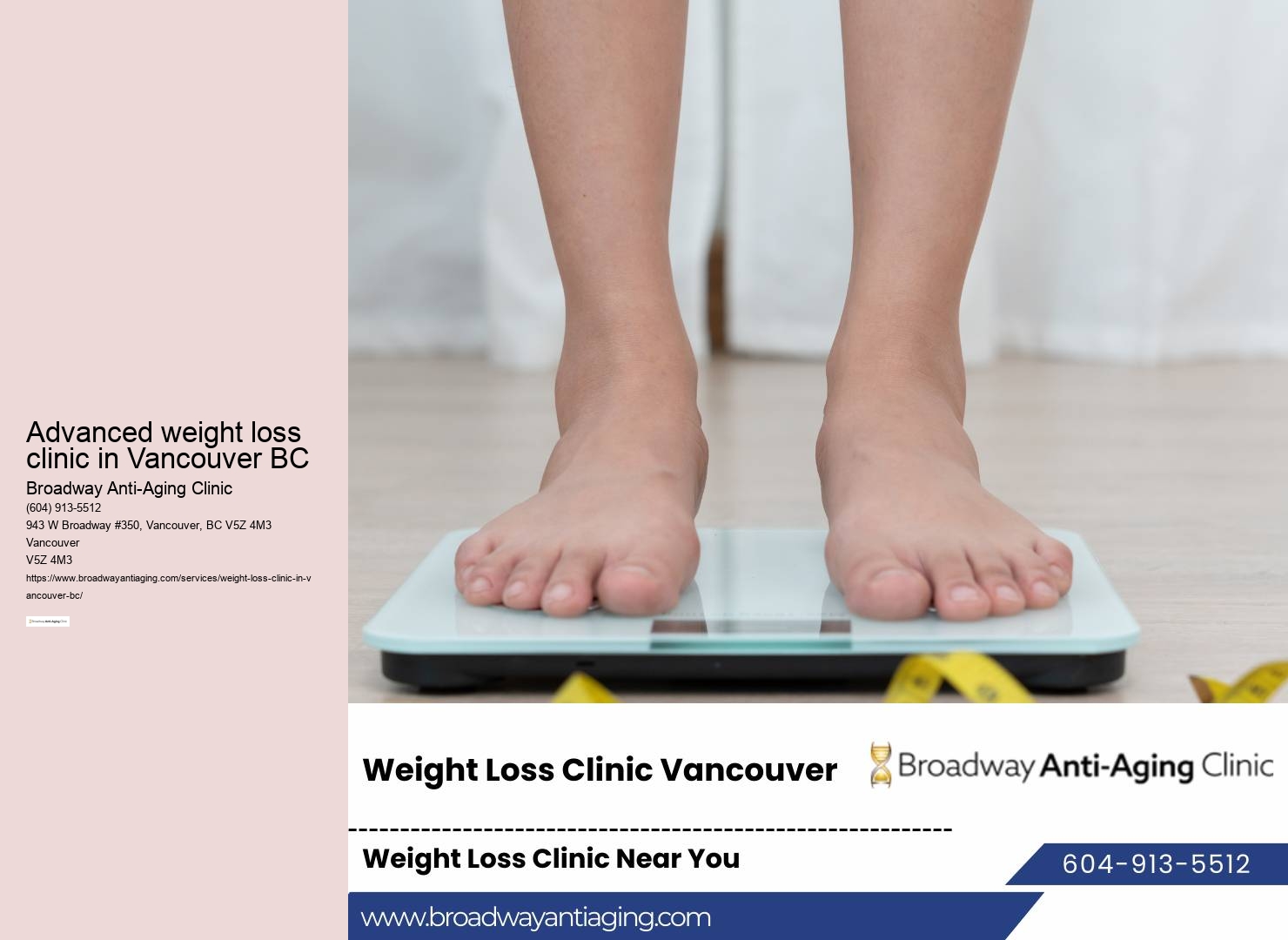 Vancouver's leading weight control clinic