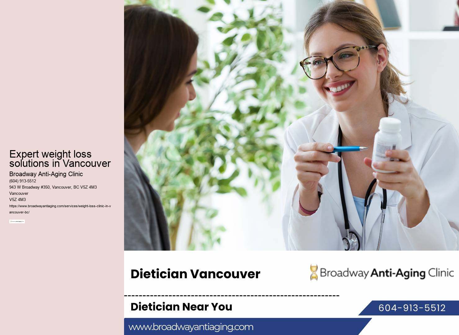 Top-rated weight loss clinic in Vancouver