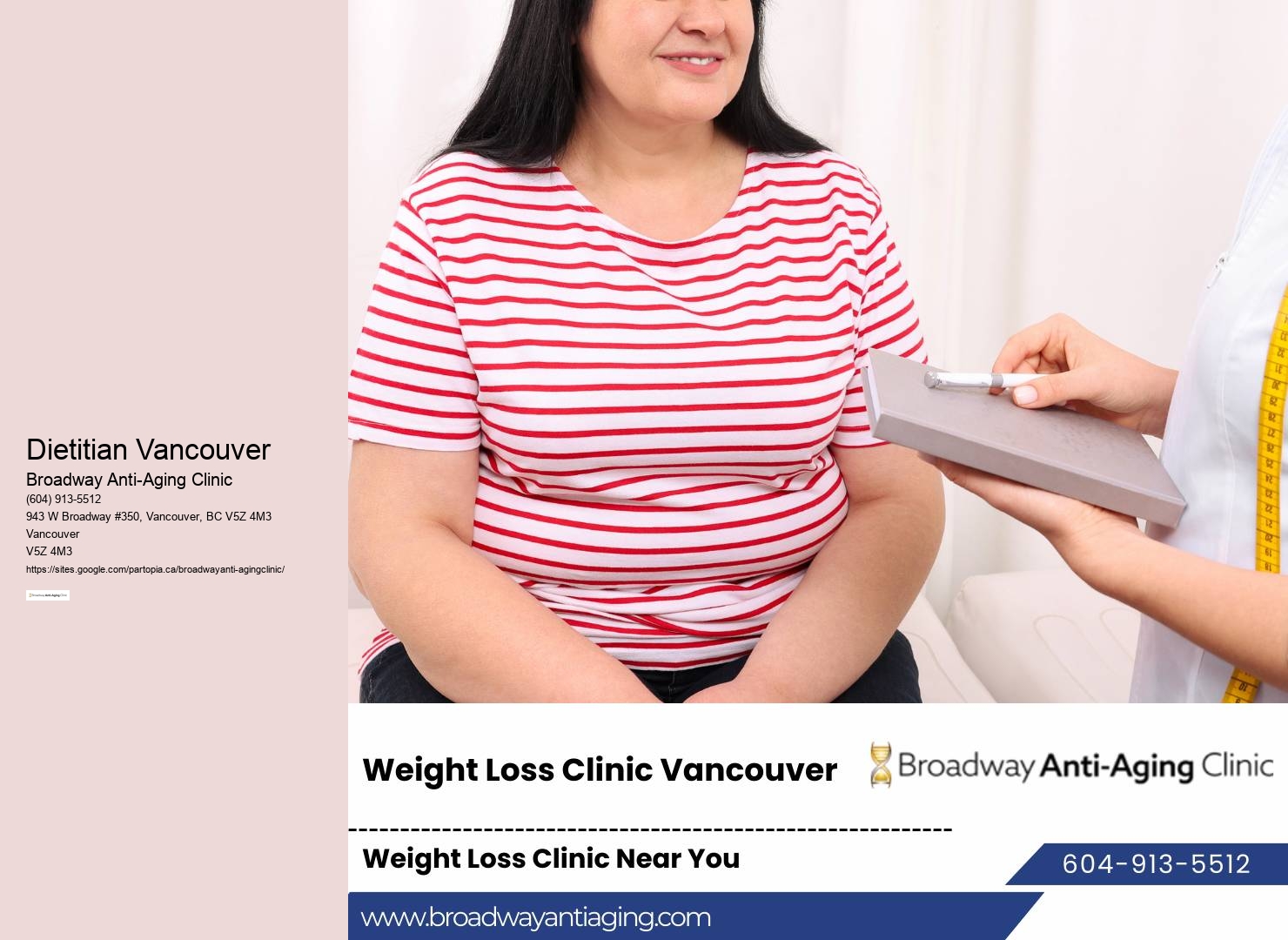 Effective weight management strategies Vancouver
