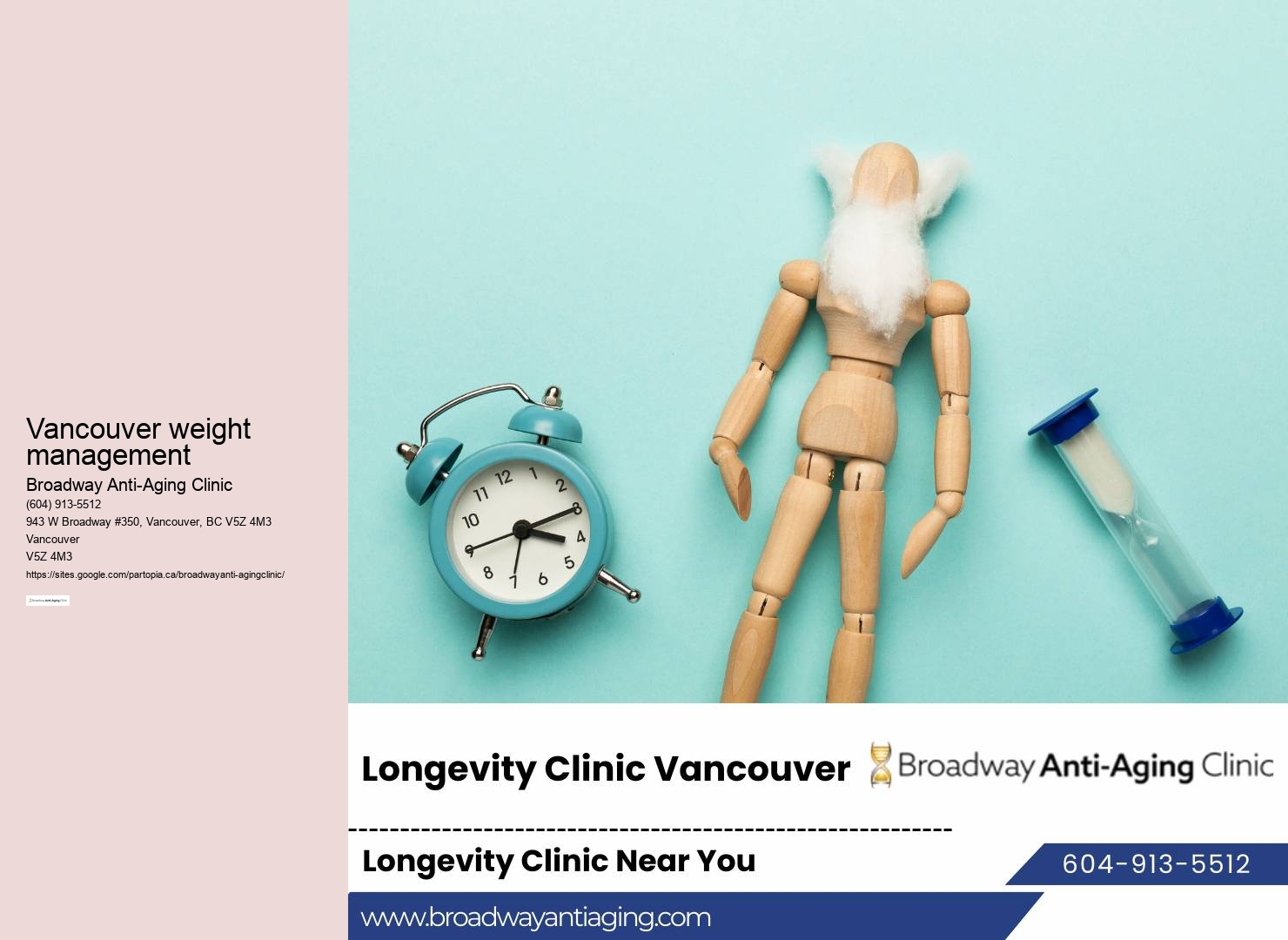 Professional weight loss guidance in Vancouver BC