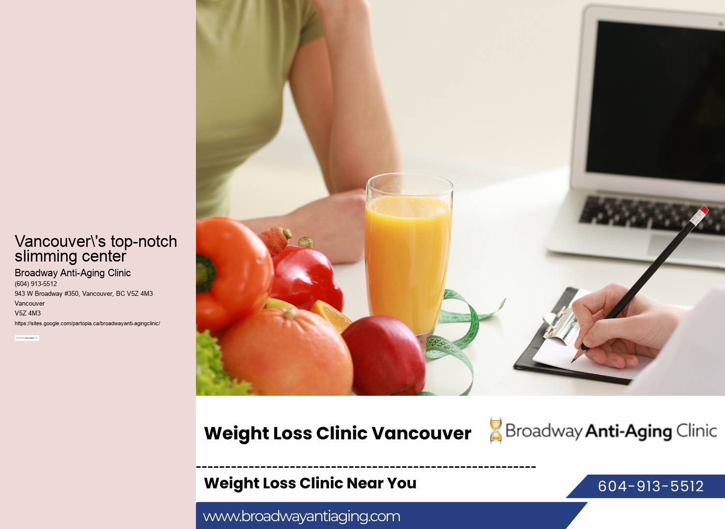 Achieve your ideal weight in Vancouver