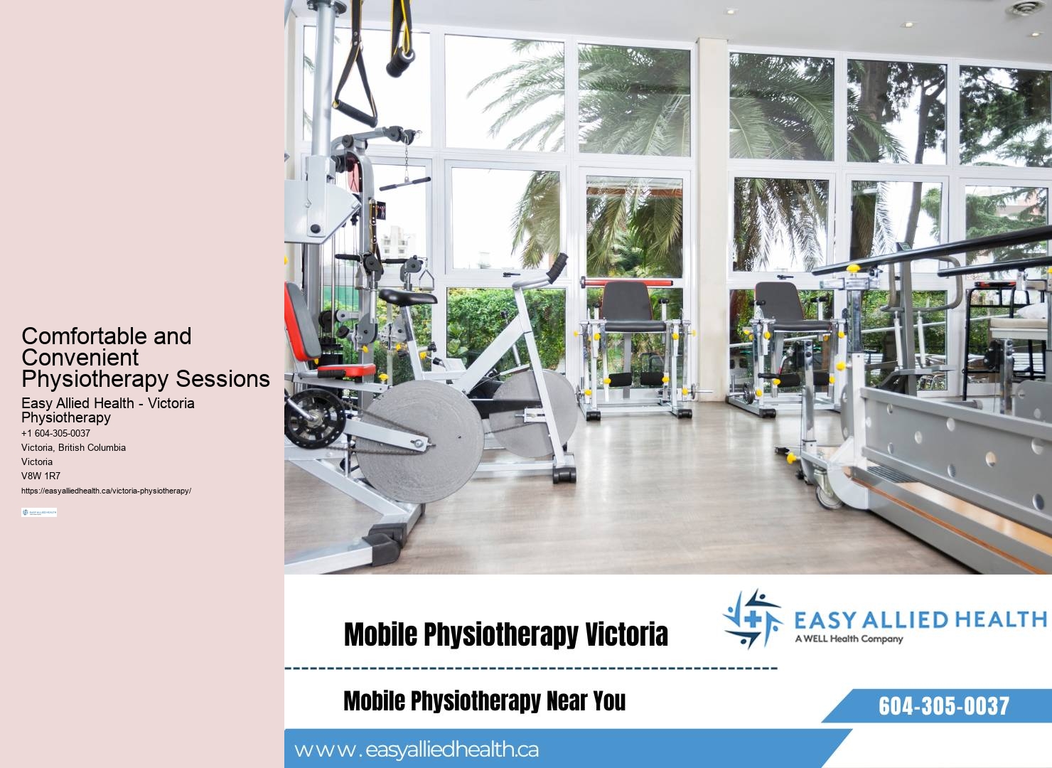 Comprehensive In-Home Physiotherapy Care Victoria