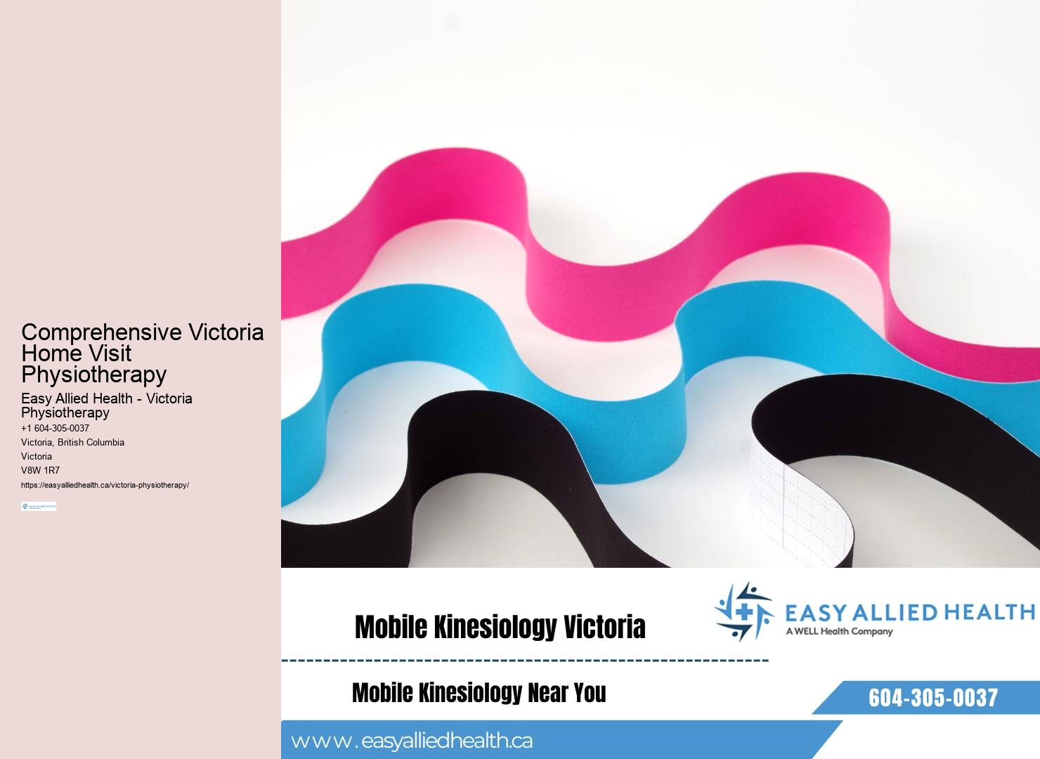 Comprehensive Victoria Home Visit Physiotherapy Care