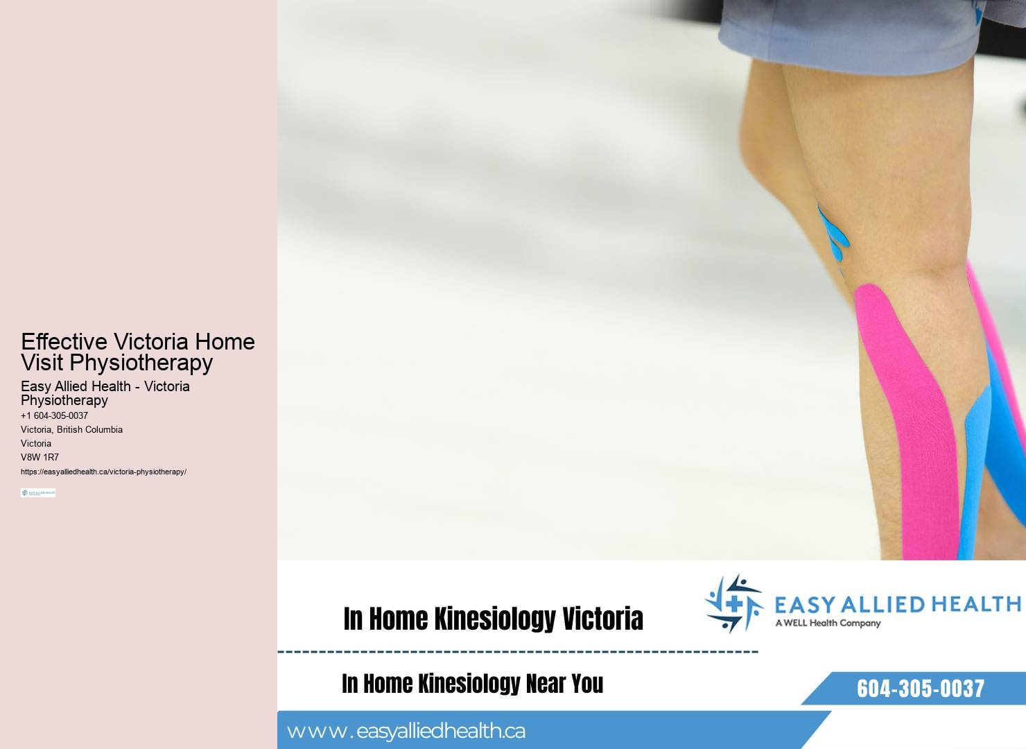 On-Demand Physiotherapy Services Delivered Promptly in Victoria