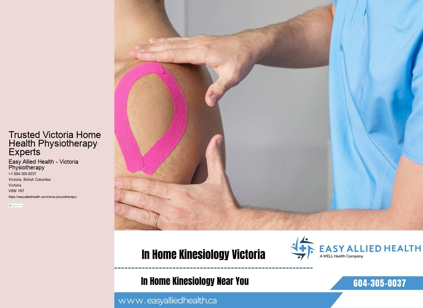 Comprehensive Victoria Home Visit Physiotherapy Catering to Your Needs