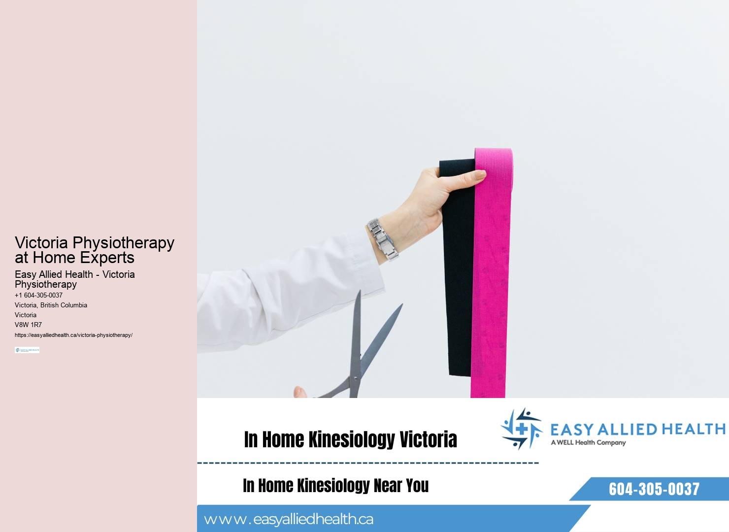 Victoria Mobile Physiotherapist: Your Dedicated Healing Companion