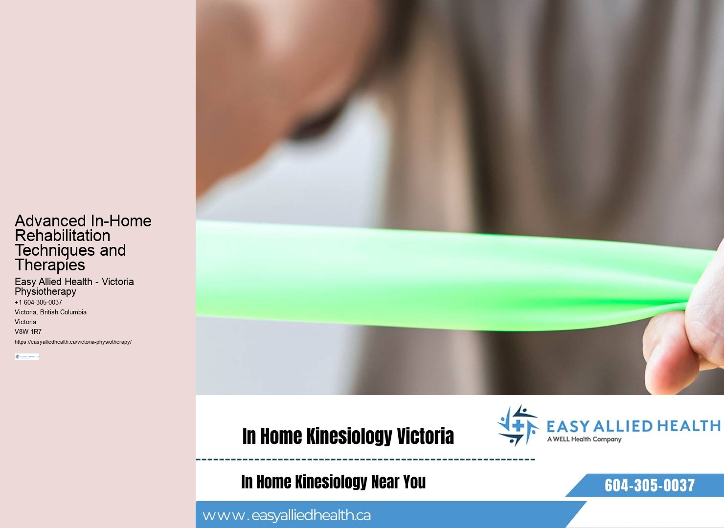 Home-based Physiotherapy Victoria
