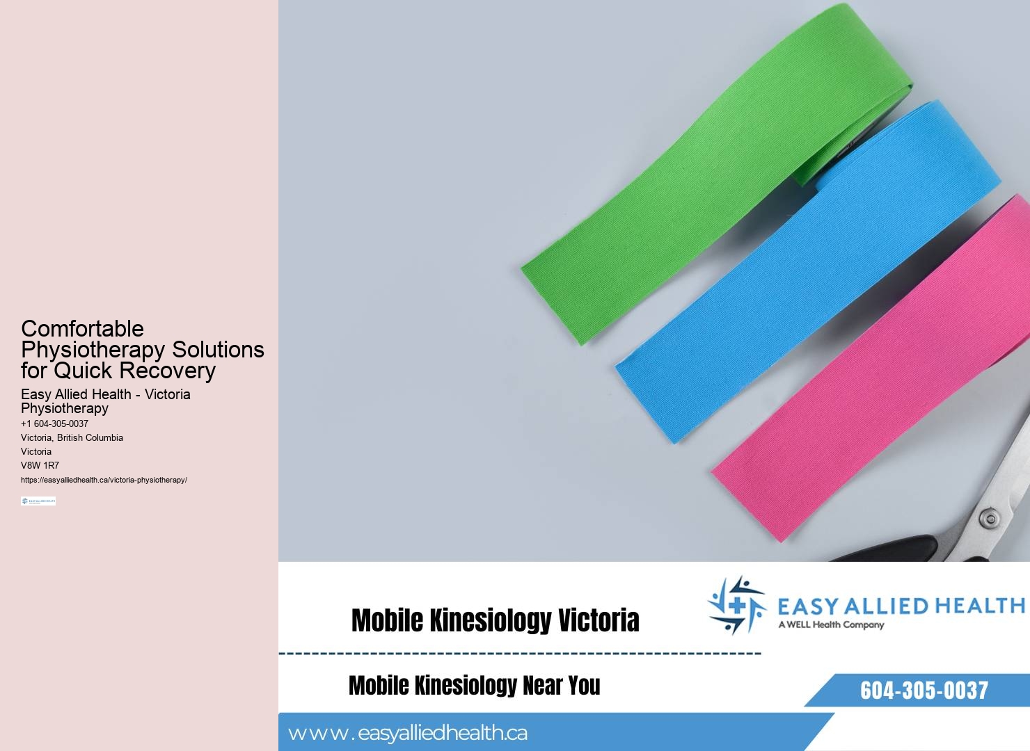 Tailored Physiotherapy Plans for Victoria Residents