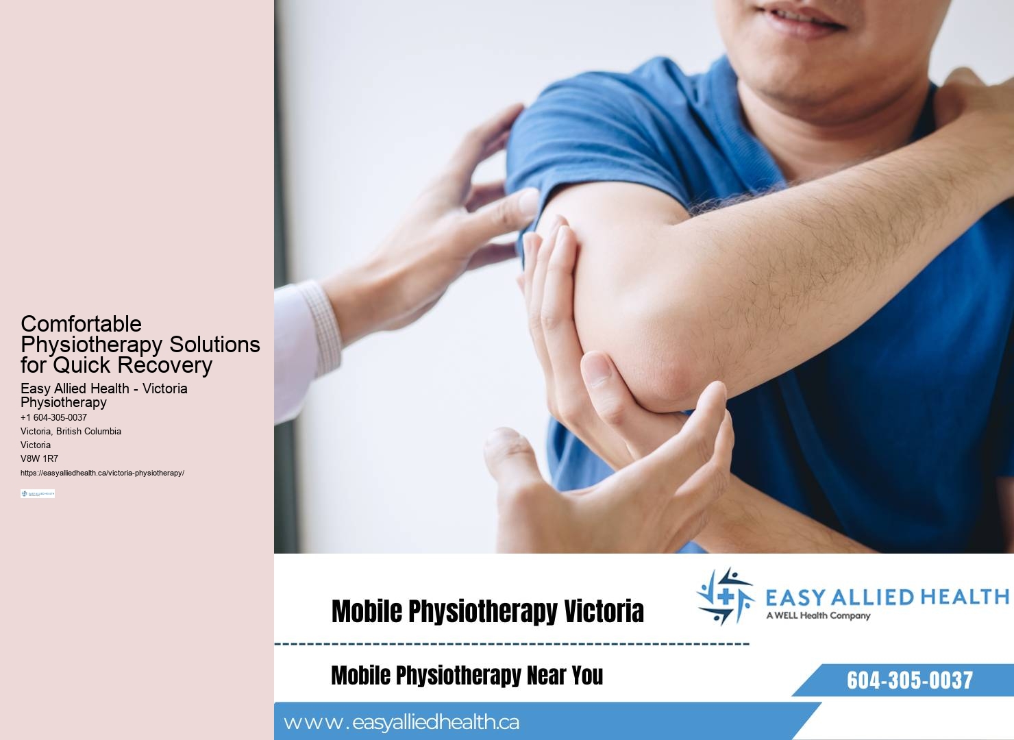 Easy Access Physiotherapy Victoria: Your Convenient Path to Recovery