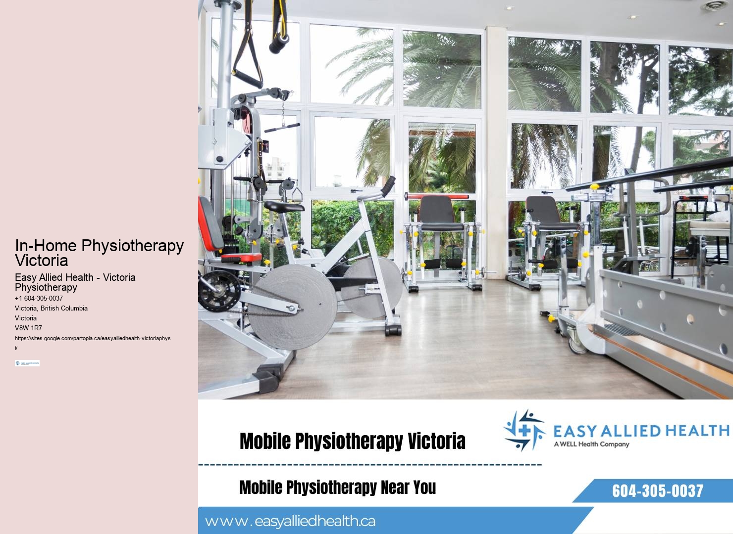 Trusted Victoria Home Health Physiotherapy