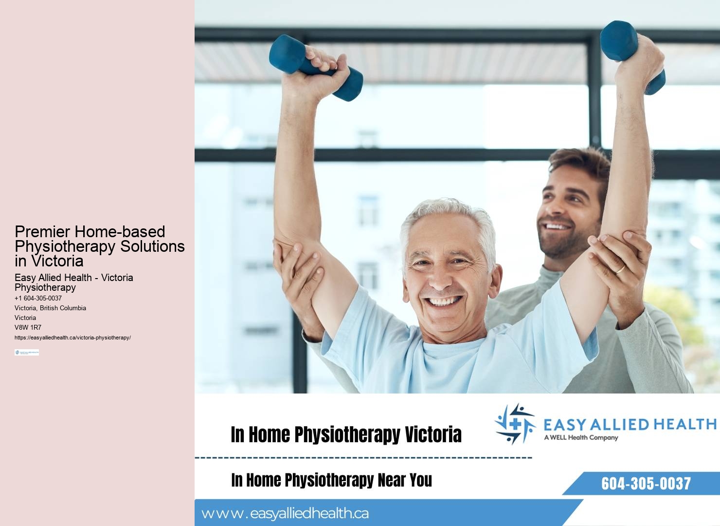 Victoria Home Health Physiotherapy: Your Well-being Matters