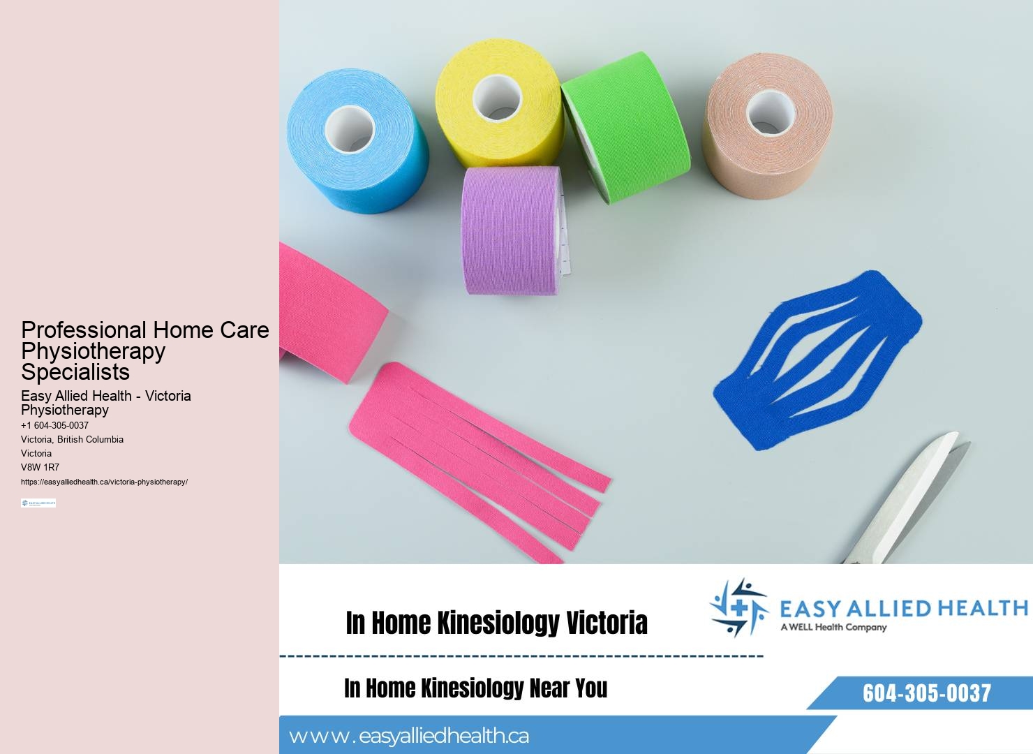 Comfortable physiotherapy in your home Victoria