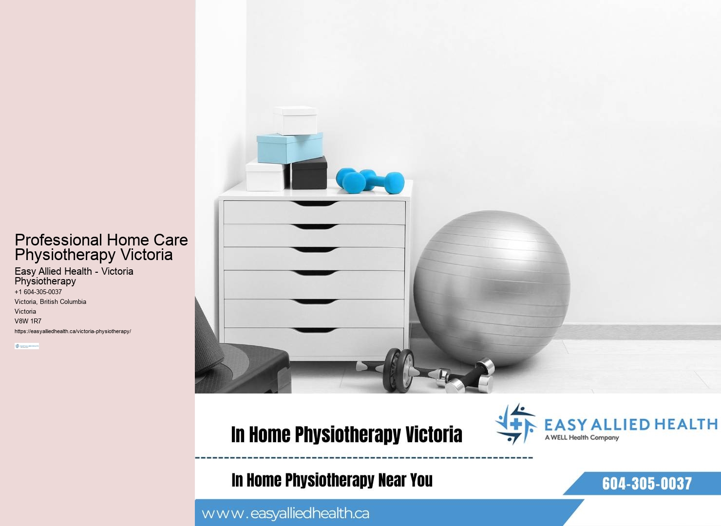 Personalized Care with Victoria Physiotherapy at Home