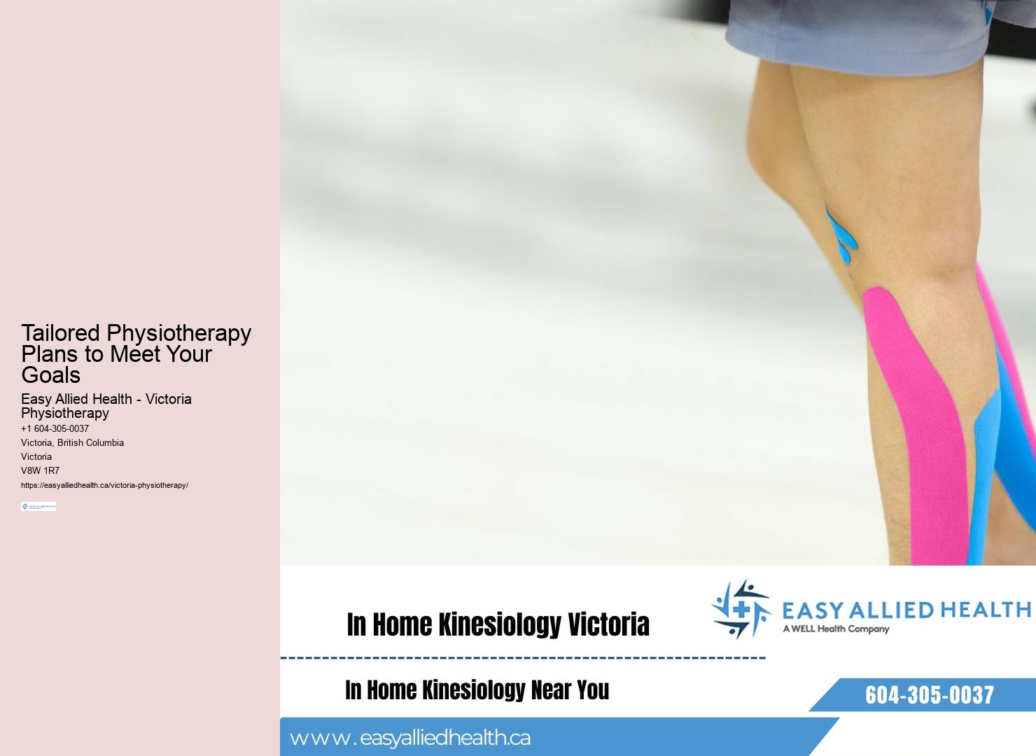 Victoria Home Health Physiotherapy: Your Health, Our Priority
