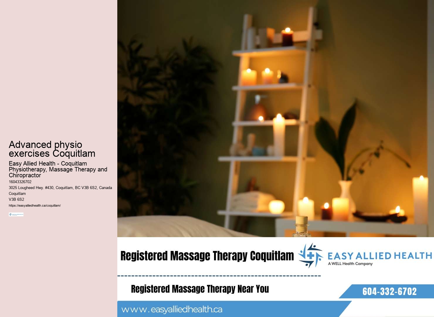 Coquitlam physiotherapy for fitness assessments