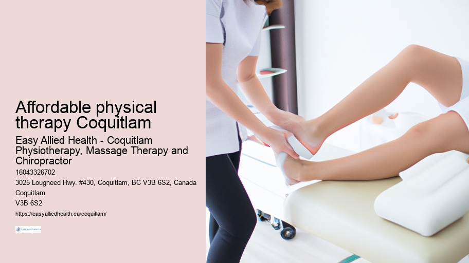 Affordable physical therapy Coquitlam