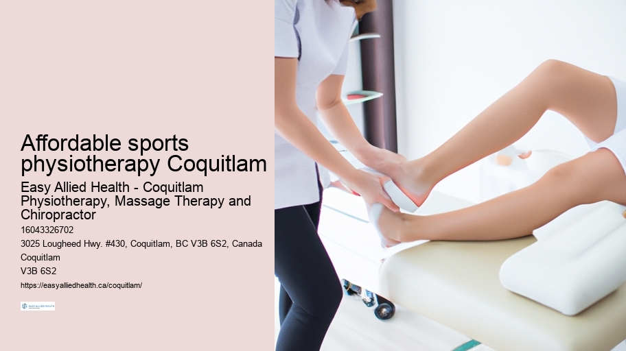Affordable sports physiotherapy Coquitlam