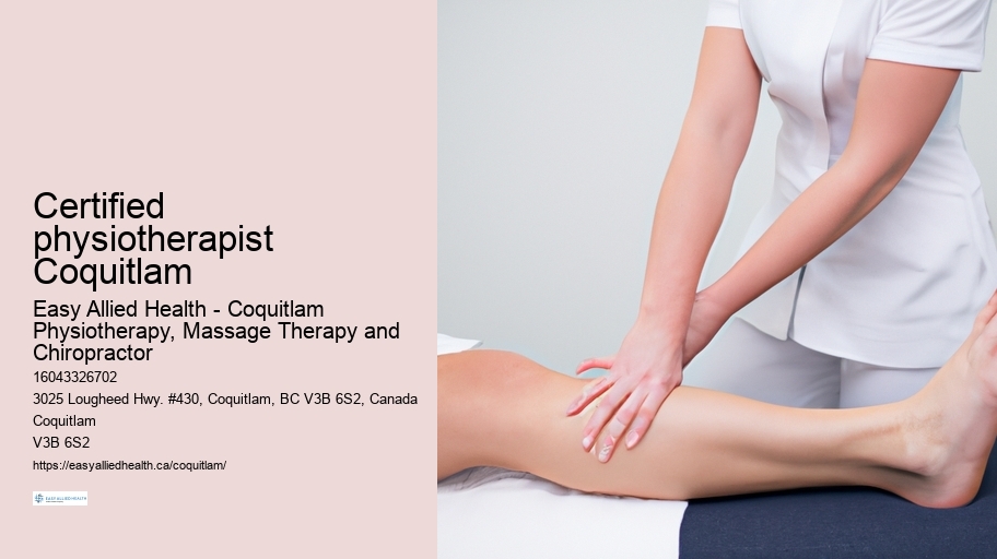 Certified physiotherapist Coquitlam