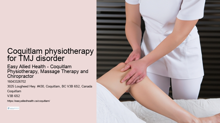 Coquitlam physiotherapy for TMJ disorder