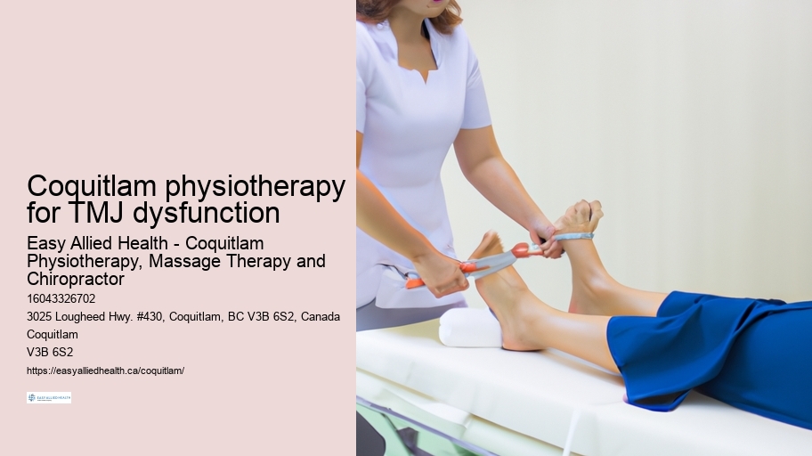Coquitlam physiotherapy for TMJ dysfunction