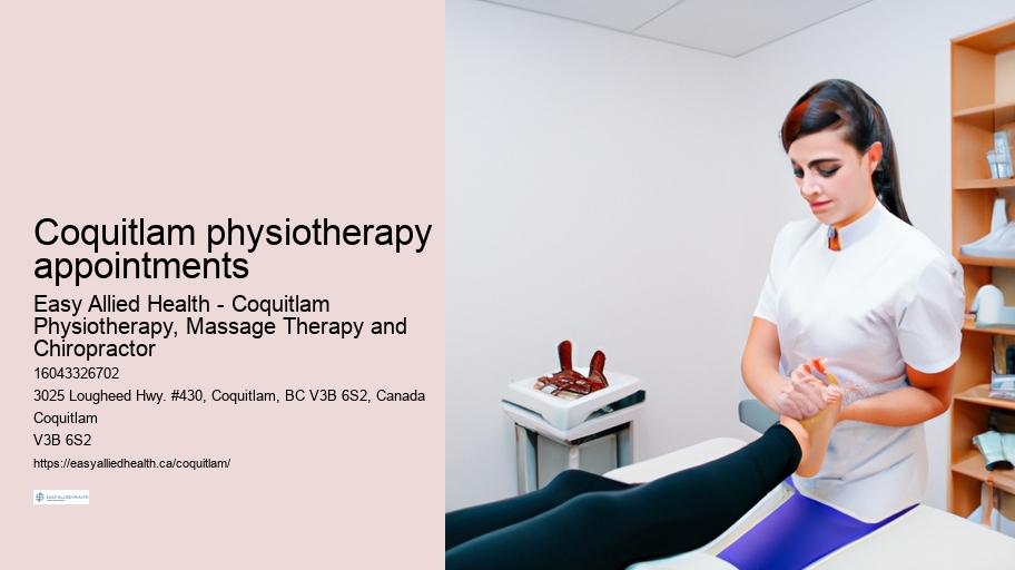 Coquitlam physiotherapy appointments