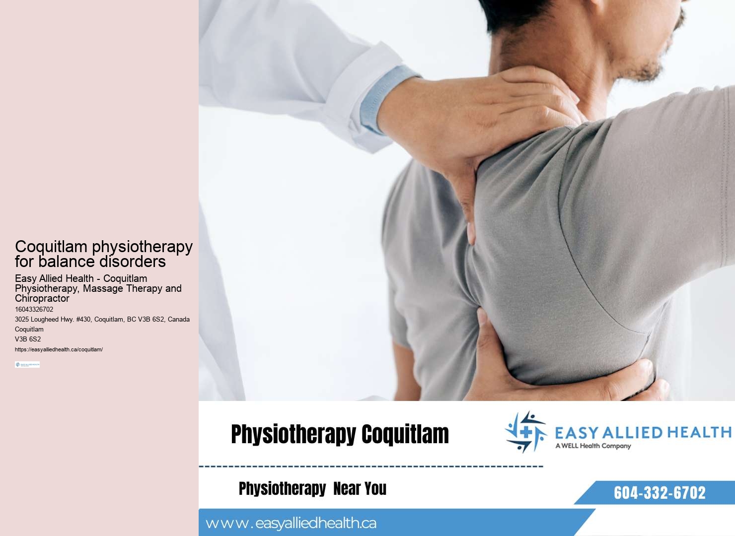 Coquitlam physiotherapy for cardiovascular training