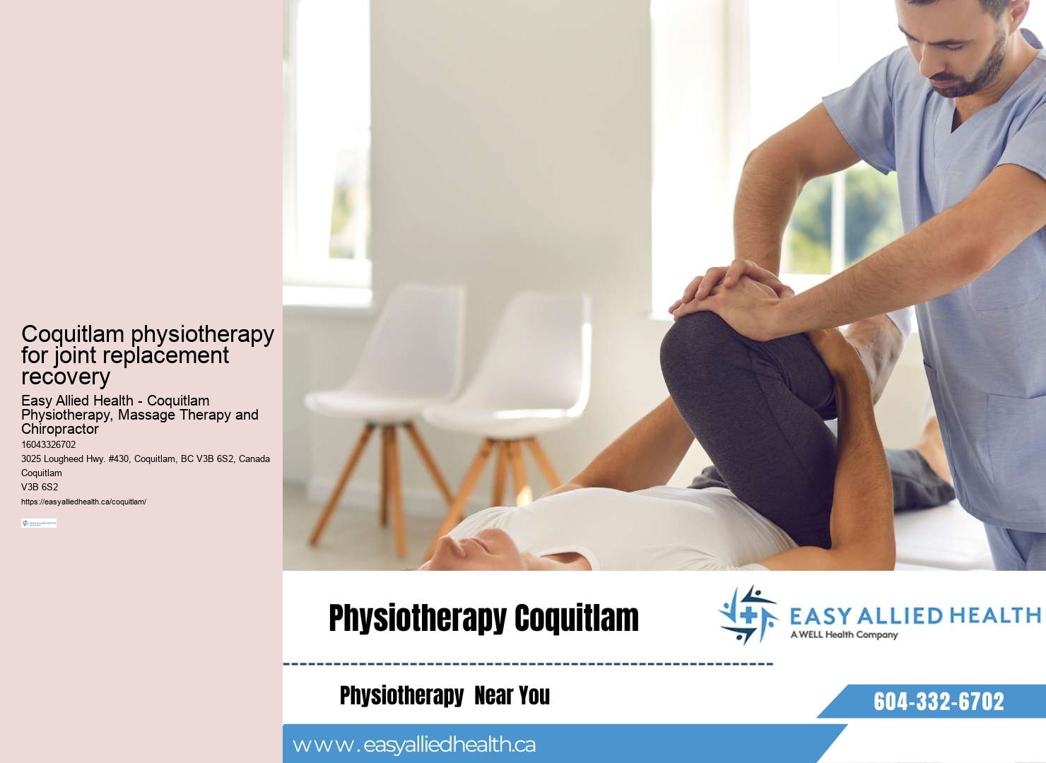 Top-rated pediatric physiotherapists Coquitlam