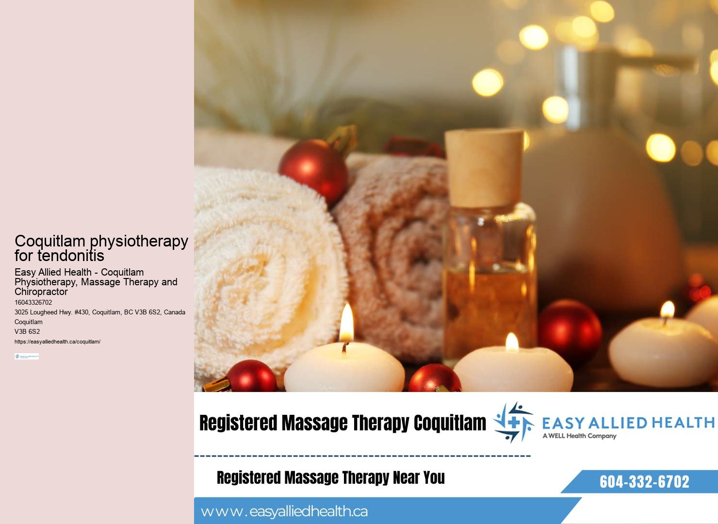 TMJ specialist physiotherapist Coquitlam