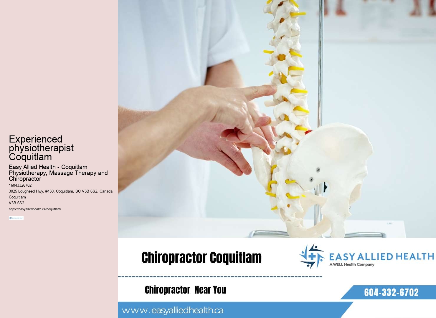 Rehabilitation physiotherapist Coquitlam