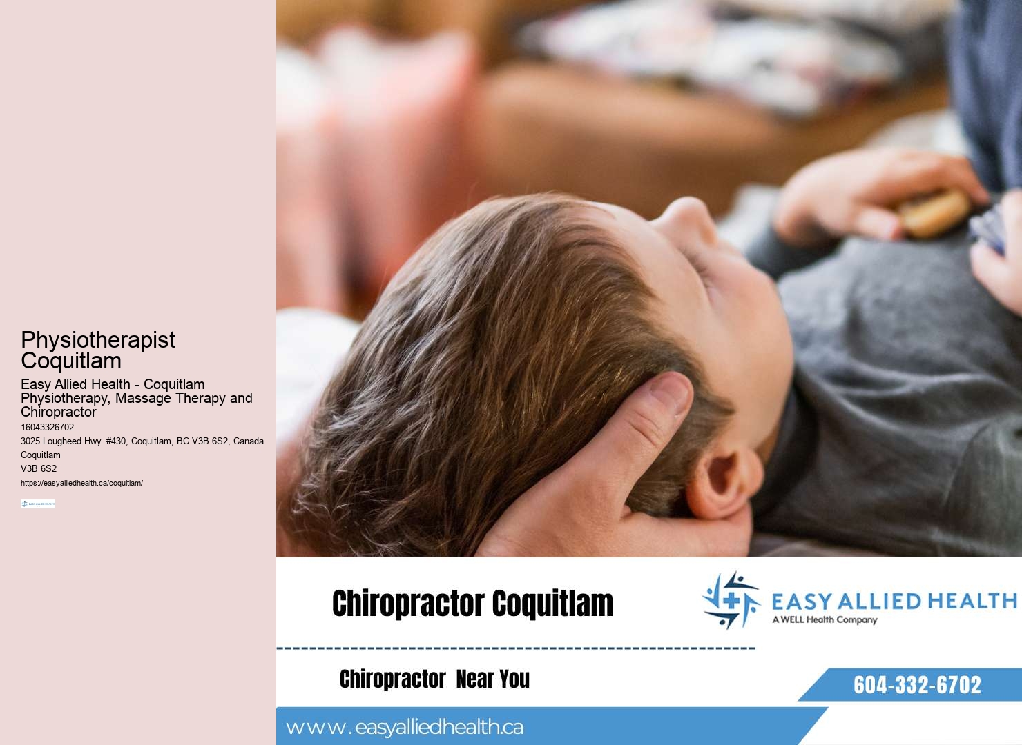 Coquitlam physiotherapy for alternative therapies