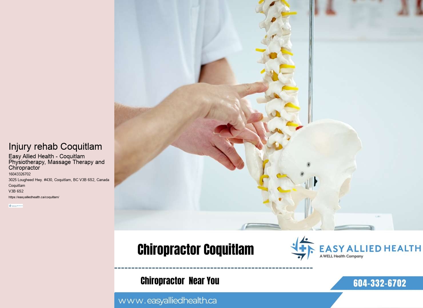 Coquitlam physiotherapy for pain management techniques