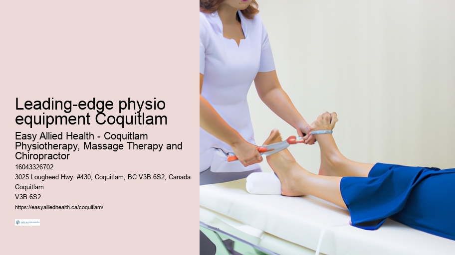 Leading-edge physio equipment Coquitlam