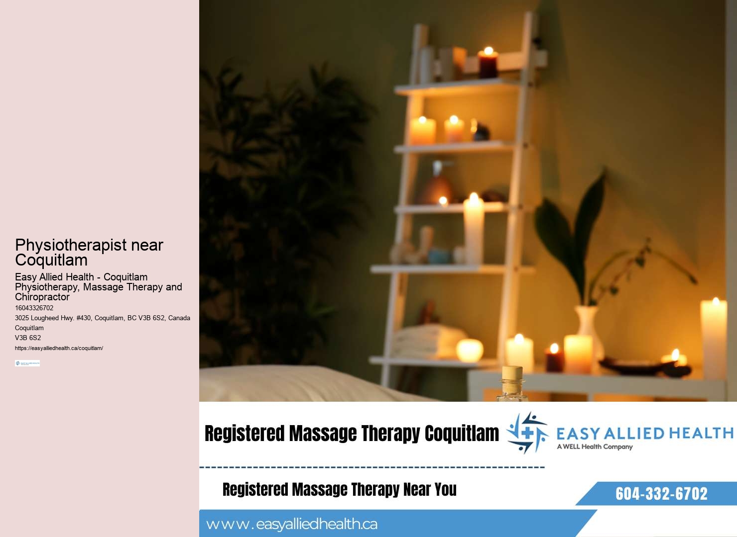 Quality TMJ rehabilitation services Coquitlam