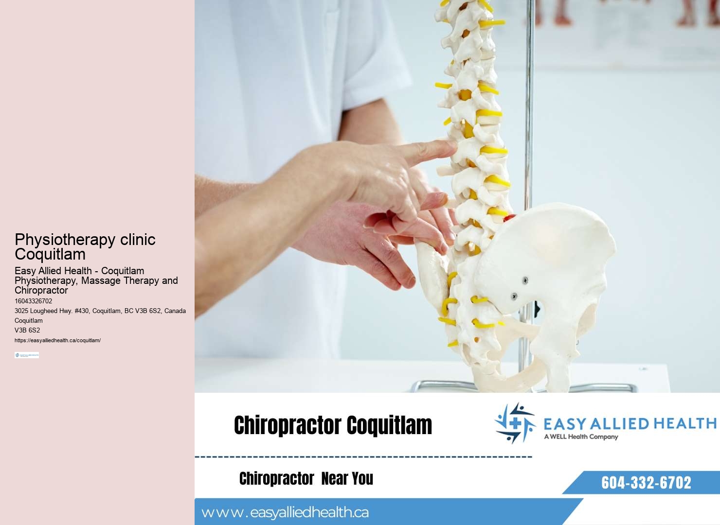 Exceptional physiotherapy care Coquitlam