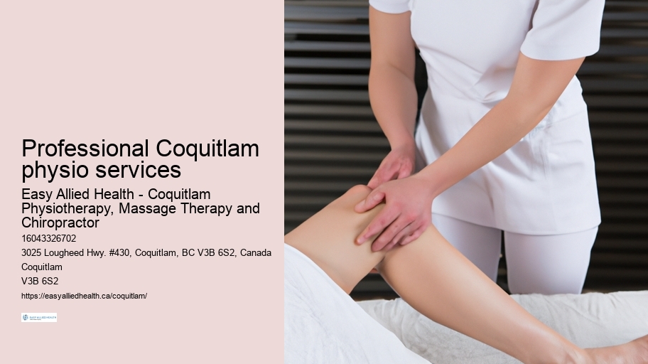 Professional Coquitlam physio services