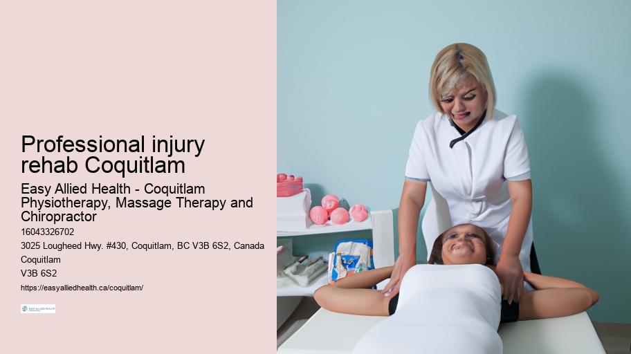 Professional injury rehab Coquitlam
