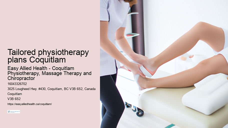 Tailored physiotherapy plans Coquitlam
