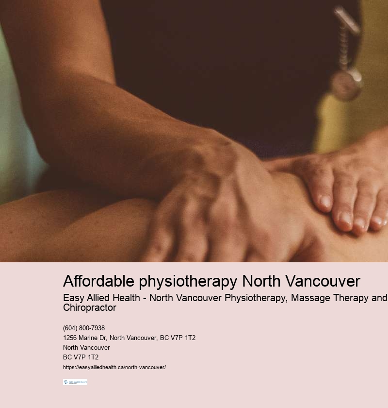 Affordable physiotherapy practices North Vancouver
